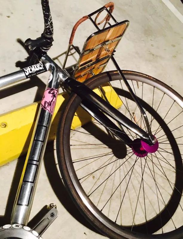 front basket on road bike